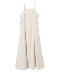 earth music&ecology サイドベルトフレアワンピース