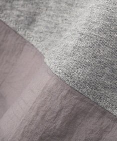 Green Parks 七分袖ドルマン裏毛シアードッキングプルオー