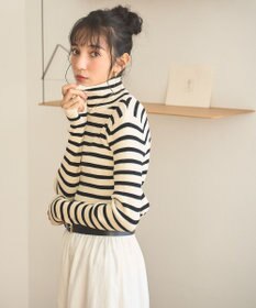 WEGO 【手洗い可】タートルネックニット