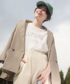 Green Parks 【適ON】多段きれい目ロゴＴシャツ