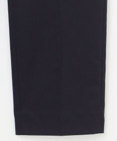 23区 【洗える/セットアップ対応】グロッシーコットンシャンブレー テーパード パンツ