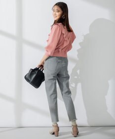 組曲 【洗える】Elenaラッフル ニット