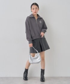 earth music&ecology ハーフＺＩＰプルオーバー