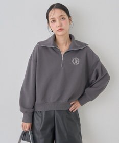 earth music&ecology ハーフＺＩＰプルオーバー