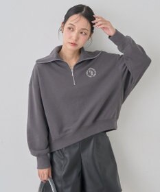 earth music&ecology ハーフＺＩＰプルオーバー