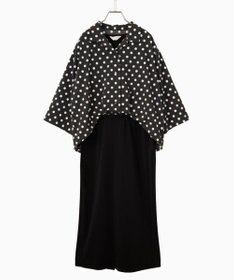 FORFORMO 【洗える/UVカット】Layered Shirt One-piece レイヤードシャツワンピース