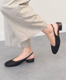 INTER-CHAUSSURES 【ANGEL ALARCON】ラウンドトウメッシュバックバンド