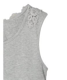 earth music&ecology バックレースタンクトップ