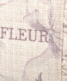 Maison de FLEUR ツイードリボンプリント2WayバッグS