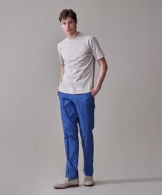 J.PRESS MEN シルクのような光沢感の上品Tシャツ【UVカット / 接触冷感 / 吸水速乾】【J.PRESS PREMIUM JERSEY】ポンチクルーネック Tシャツ