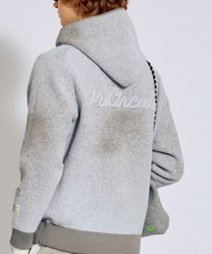 PW CIRCULUS 【手洗い洗濯可】【MEN】グラデーションニットフーディ ゴルフ