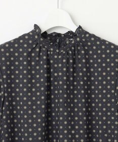 J.PRESS LADIES L 【洗える】ジオメトリックプリント ワンピース