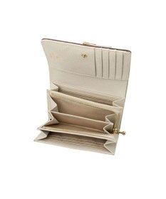 LANVIN en Bleu カルノ 二つ折り中Lファスナー財布