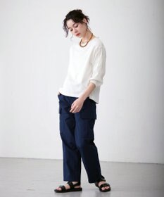 J.PRESS YORK STREET 【WOMEN】ファブリックスリーブ　プルオーバー