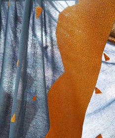 nitorito 【UNISEX】mountain&moon 山と月モチーフ柄 ストール