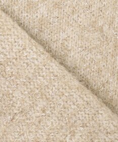 uncrave ラメ シャギー ニット カーディガン（uncrave STANDARD）