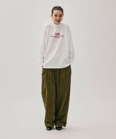 LENO PRINT LONG SLEEVES T-SHIRT【J'AIME】/ 長袖Tシャツ