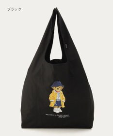 MOONBAT POLO RALPH LAUREN(ポロ ラルフローレン) SEASON BEAR ポロベア ポケッタブル レインバッグ 無地