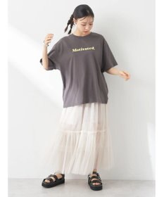 earth music&ecology ロゴソリッドＴシャツ