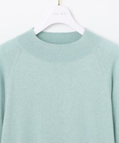 ANY SIS 【洗える】カシミヤブレンドパフ袖 ニット