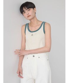 AMERICAN HOLIC バイカラーテレコタンクトップ