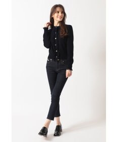 DAKS フリンジデザイン カーディガン