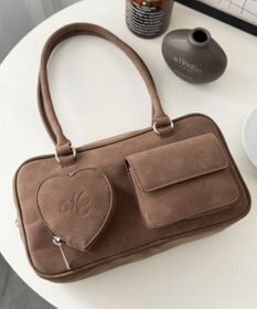 WEGO ハートポケットボストンバッグ