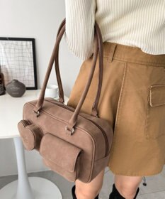 WEGO ハートポケットボストンバッグ