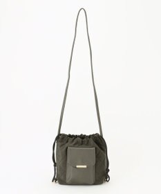 ANY キルティングドロストショルダーバッグ