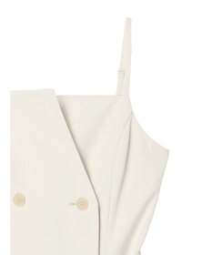 earth music&ecology トレンチ風キャミミニワンピース