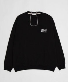 WEGO 【2点SET】アクセ付き裏シャギーグラフィックプルオーバー