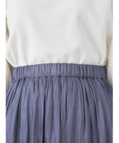 earth music&ecology シャイニーギャザースカート