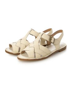 ing <ing>【サスティナブル】クロスメッシュデザインサンダル