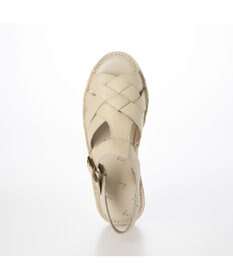 ing <ing>【サスティナブル】クロスメッシュデザインサンダル