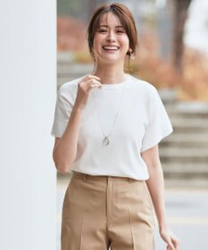 ANY SIS 【アイスタッチ】フレンチスリーブ ニット