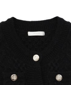 Green Parks ・ｓｗｉｎｇ　ｂｙ　ケーブルニットカーディガン