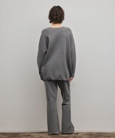 GRACE CONTINENTAL スウェットライクニットトップ