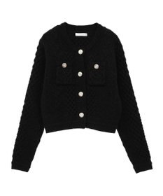 Green Parks ・ｓｗｉｎｇ　ｂｙ　ケーブルニットカーディガン