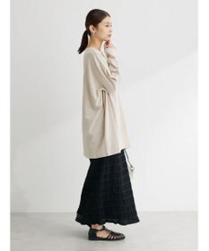 Green Parks シアーバックロゴチュニック