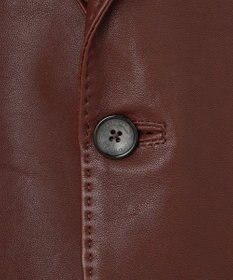 JOSEPH ABBOUD 【長く育てたいサスティナブルなレザー】ベジタブルラムレザージャケット