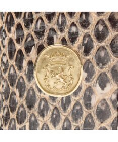 A.D.M.J. 【スネークレザー】ラウンドウォレット