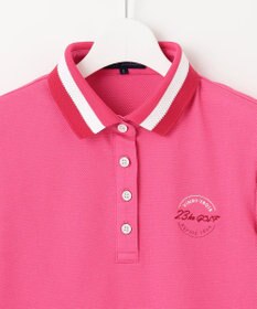 23区GOLF 【WOMEN】【UVケア・吸水速乾】ハニカムカノコ 半袖ポロシャツ