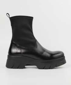 BONTRE 【BONTRE/ボントレ】厚底ストレッチミドルブーツ/40101-UA