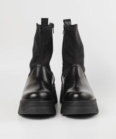 BONTRE 【BONTRE/ボントレ】厚底ストレッチミドルブーツ/40101-UA