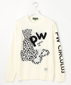 PW CIRCULUS 【MEN】LEOPARD ジャガードニット
