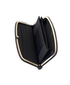 FOLNA RD ソフトレザーロング 天溝がま口 財布