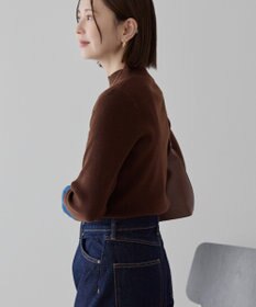 AMERICAN HOLIC バイパチ袖配色リブプルオーバー