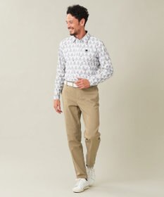 23区GOLF 【MEN】白夜ゴルフ柄 長袖シャツ