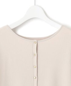 23区 S 【前後着用可能】レーヨンポリエステルストレッチ カーディガン