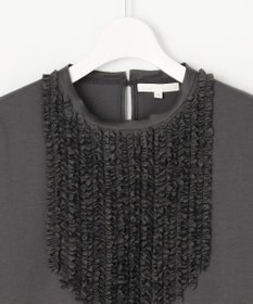 自由区 【接触冷感・UVカット・洗える】ベビーフリル Tシャツ